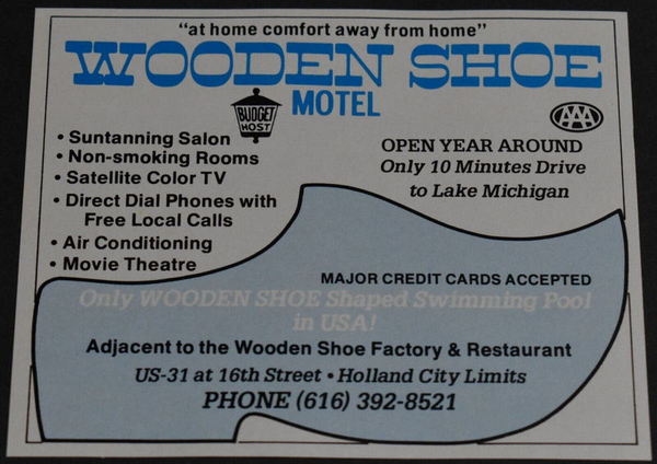 Wooden Shoe Motel - Flyer (newer photo)